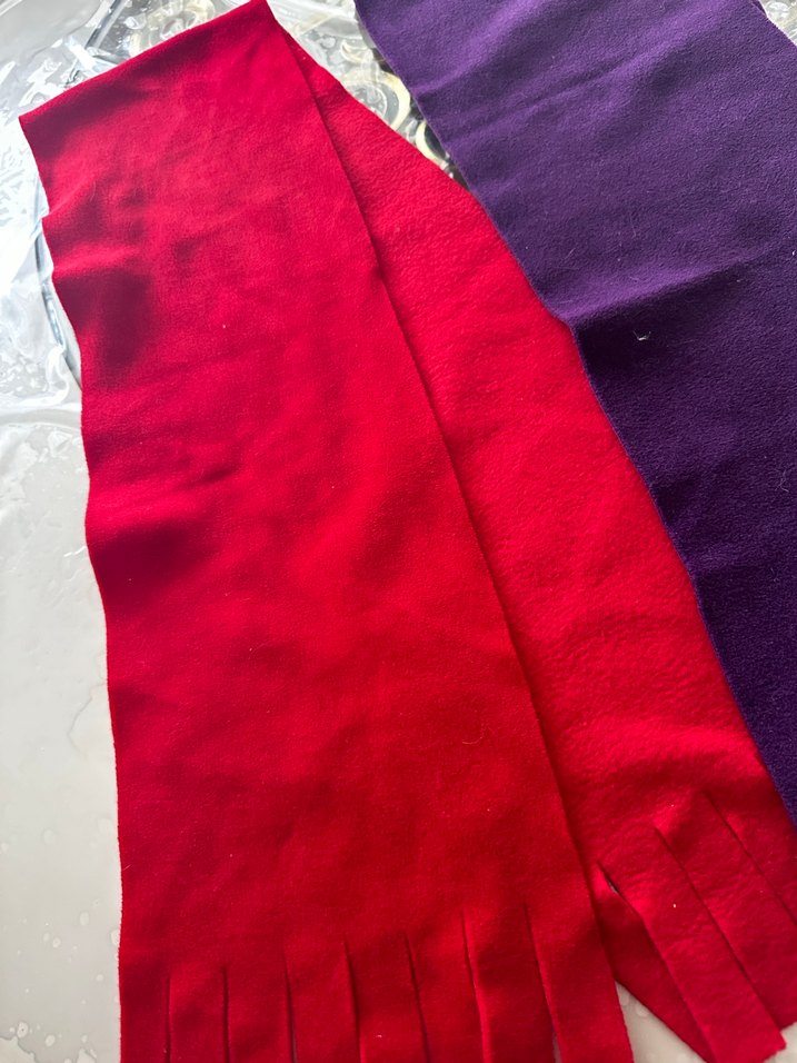 Çift Polar Atkı Vintage - Görsel 3