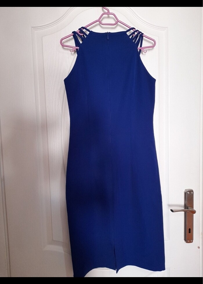 lacivert abiye - Görsel 3