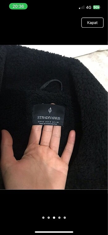 s Beden siyah Renk Stradivarius biker ceket