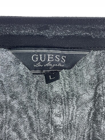 l Beden siyah Renk Guess Bluz %70 İndirimli.