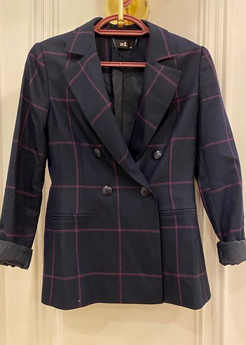 Kadın lacivert blazer ceket - Görsel 2