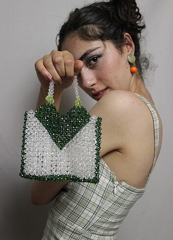 Tasarımcı GREEN HEART BAG