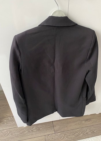 Düğmeli Leopar Desenli Kadın Ceket - Görsel 3