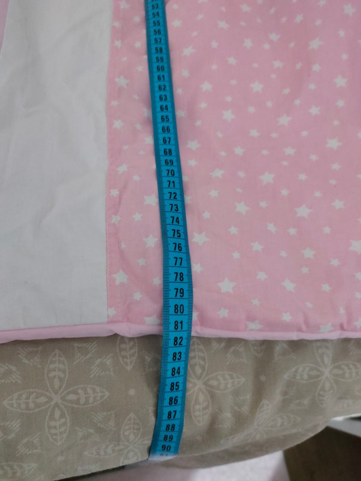 Pembe bebek elyaf yorgan - Görsel 5