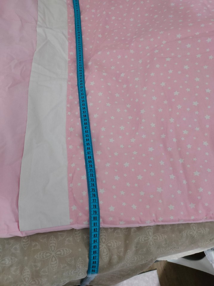 Pembe bebek elyaf yorgan - Görsel 4