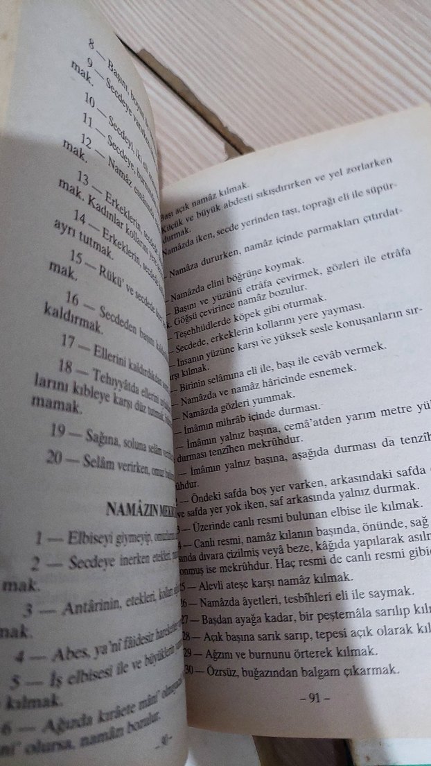 Üç Dini Kitap: Namaz, İman, İslam Ahlakı - Görsel 4