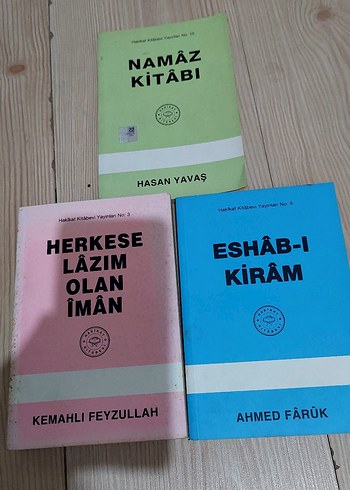 3 Kitap Dini Konular - Namaz, İman, Eshab-ı Kiram