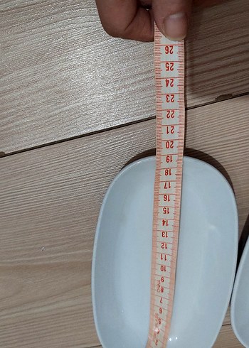 4 adet küçük boy porselen tabak - Görsel 4