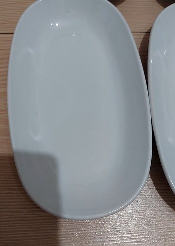 4 adet küçük boy porselen tabak - Görsel 2