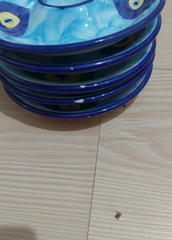 5 adet seramik yumurta Tabağı - Görsel 7