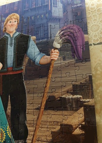 Disney Frozen 200 Parça Çocuk Puzzle - Görsel 4