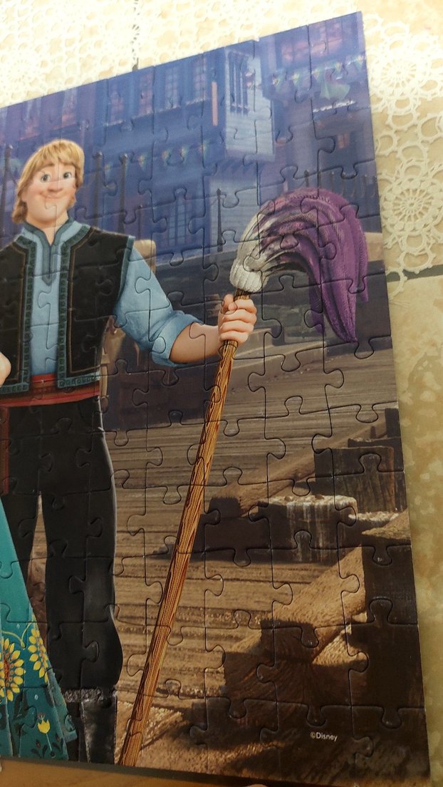 Disney Frozen 200 Parça Çocuk Puzzle - Görsel 4