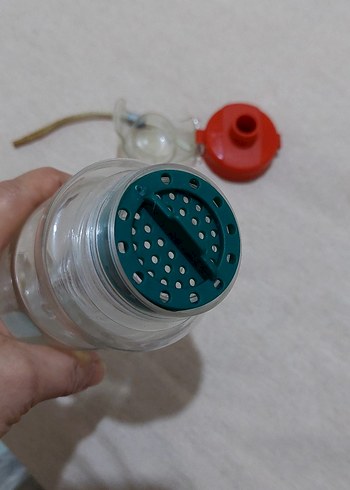 Kilitli Kapaklı Kırmızı Detoks Şişesi - Görsel 4