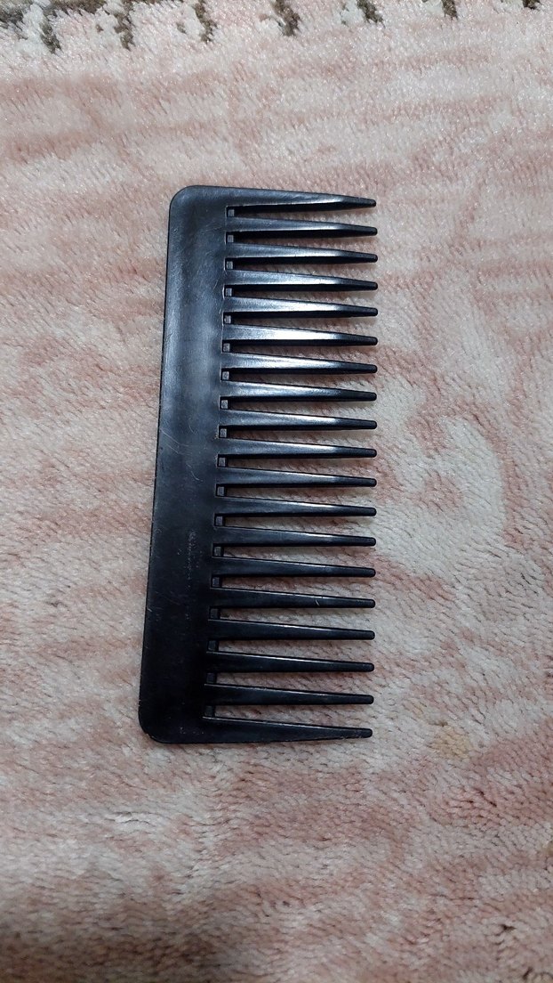 monalisa Geniş Dişli Siyah Saç Tarağı - Görsel 2