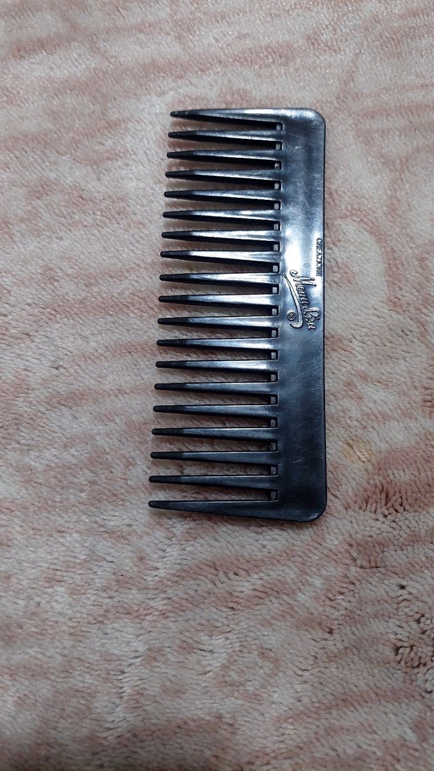 monalisa Geniş Dişli Siyah Saç Tarağı - Görsel 3