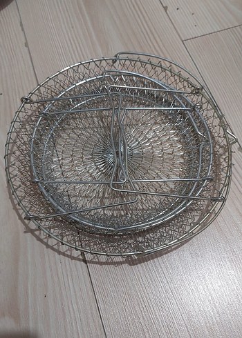 22 ve 18 cm çelik tel süzgeç - Görsel 4