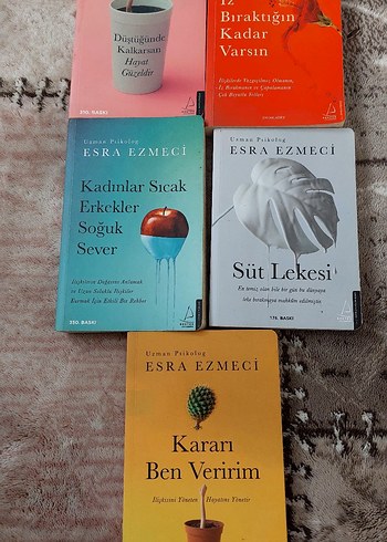 Esra Ezmeci 5 Kitap Seti - Kişisel Gelişim