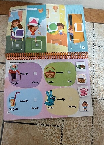Diğer 3 yaş cirtcirtli etkinlik kitabı