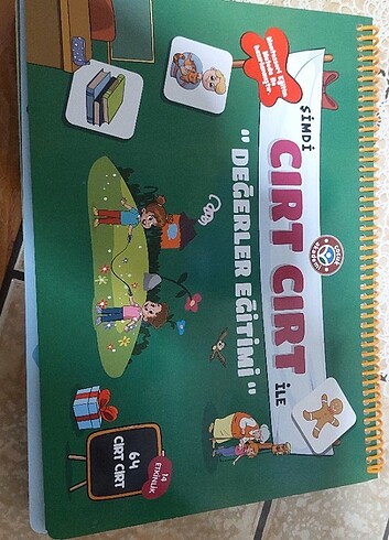 Cirtcirtli kitabım değerler eğitimi