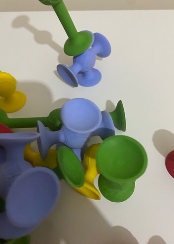 Renkli Plastik vantuz oyuncak - Görsel 6