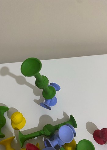 Renkli Plastik vantuz oyuncak - Görsel 7