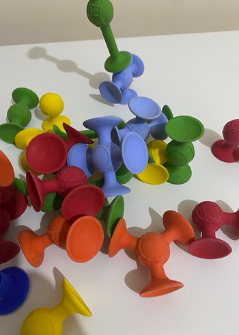 Renkli Plastik vantuz oyuncak - Görsel 5