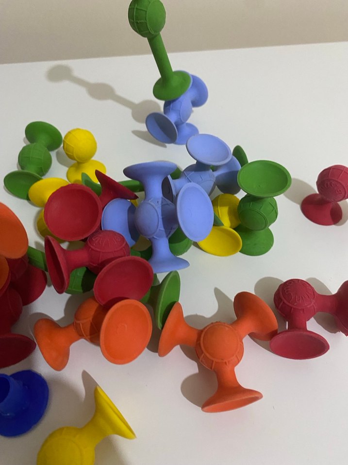 Renkli Plastik vantuz oyuncak - Görsel 5