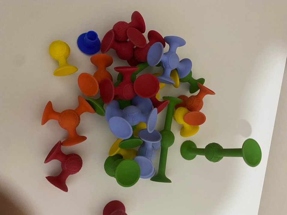 Renkli Plastik vantuz oyuncak - Görsel 2