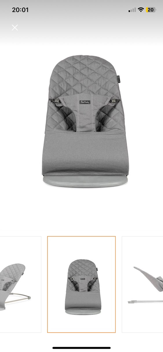 pierre cardin ana kucağı gri - Görsel 2