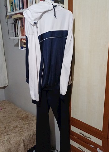 erkek Mavi Kemerli Midi Eşofman Takımı - Görsel 4