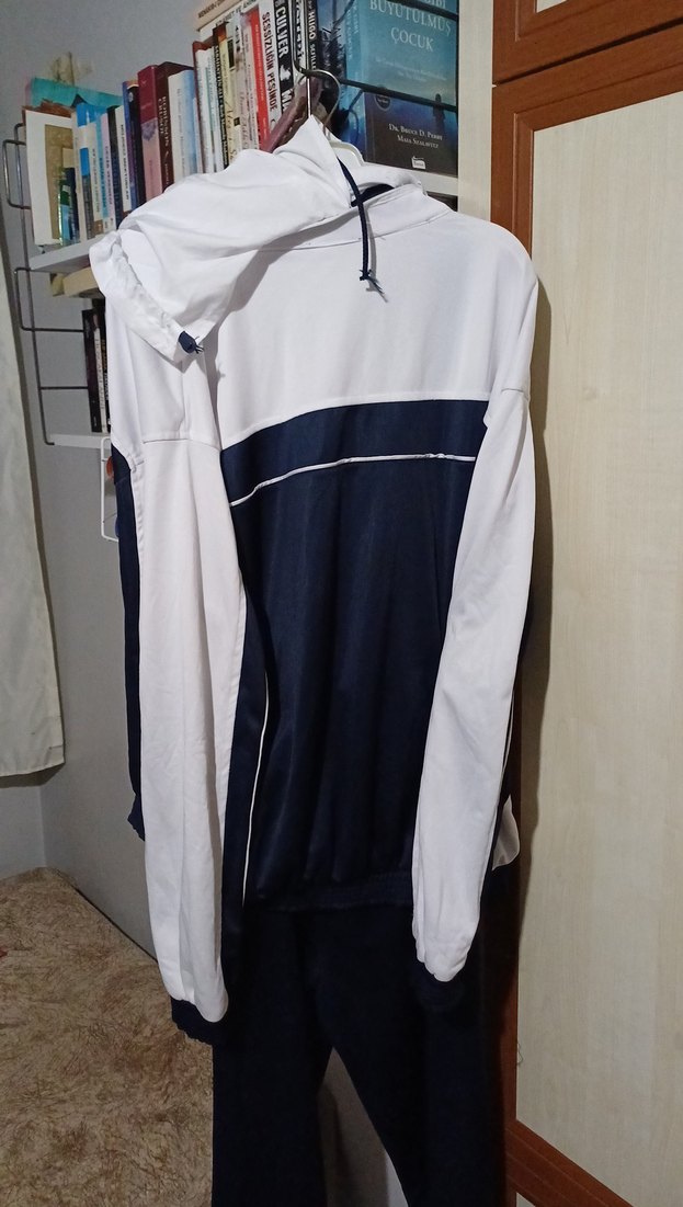 erkek Mavi Kemerli Midi Eşofman Takımı - Görsel 5