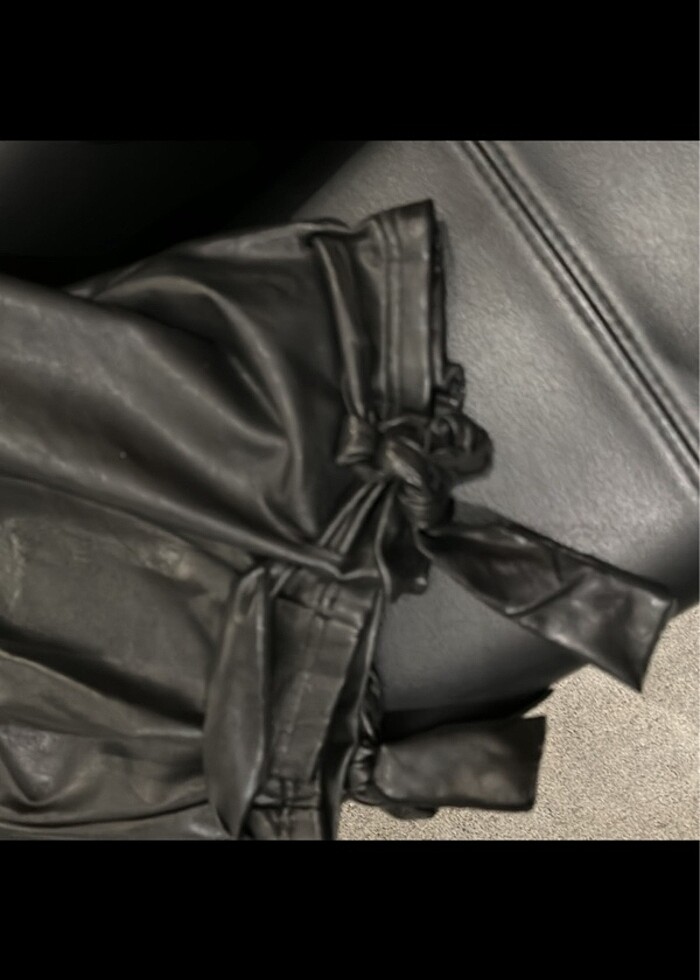 Calzedonia deri pantolon - Görsel 5