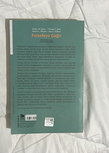 Felsefeye Çağrı - Stanley M. Honer ve Diğerleri - Görsel 2