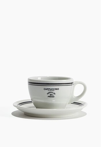 Hm Home Cappuccino Fincan ve Altlığı