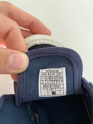 22 Beden Vicco ilk adım ayakkabı