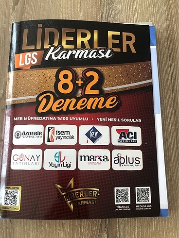 Liderler LGS Karması 8+2 deneme