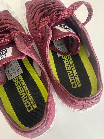 37 Beden bordo Renk Converse chuck Taylor all star 2