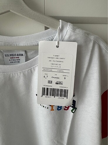 6 Yaş Beden Us Polo erkek tshirt