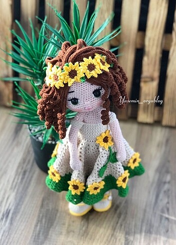  Beden Amigurumi oyuncak bebek 