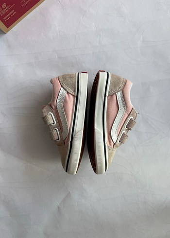 Vans Kız Çocuk Pembe Cırt Cırtlı Spor Ayakkabı 24 numara - Görsel 2