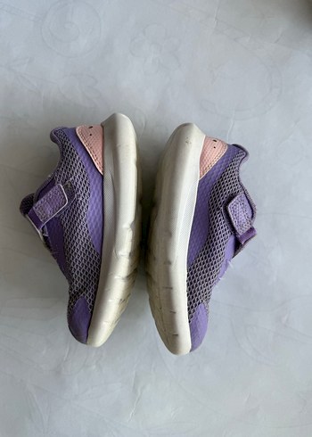 Under armour Kız Çocuk Mor Cırt Cırtlı Spor Ayakkabı 26 numara - Görsel 2