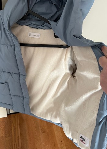 Mango mavi Çocuk Kapüşonlu Mont 4-5 yaş - Görsel 5