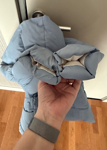 Mango mavi Çocuk Kapüşonlu Mont 4-5 yaş - Görsel 7