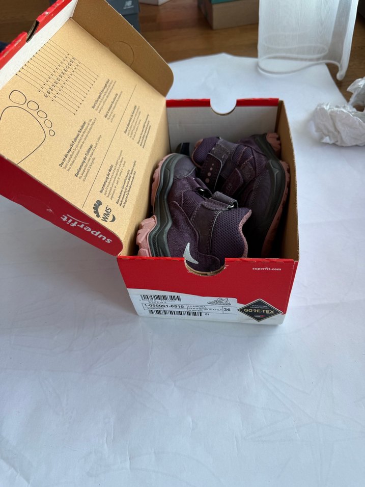 Süperfit Kızlar için Mor Street Wear Botlar 26 numara - Görsel 5