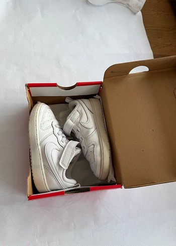 Nike Beyaz Çocuk Spor Ayakkabı 26 numara - Görsel 6