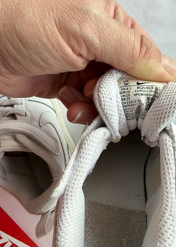 Nike Beyaz Çocuk Spor Ayakkabı 26 numara - Görsel 5