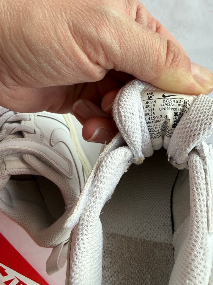 Nike Beyaz Çocuk Spor Ayakkabı 26 numara - Görsel 5