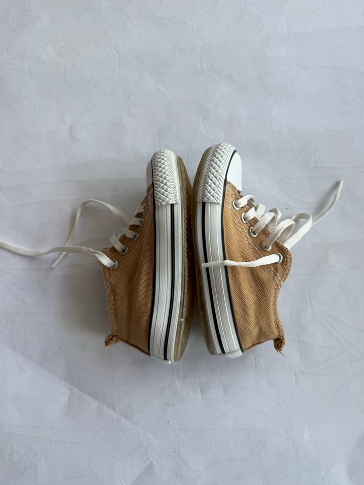 Tony black Bej Çocuk Sneakers, Rahat Sokak Stili 26 numara - Görsel 3