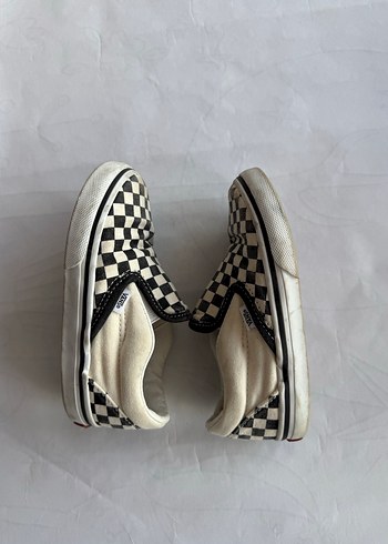Vans Ekose Desenli Çocuk Spor Ayakkabı 25 numara - Görsel 4