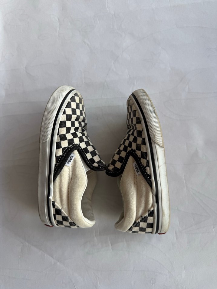 Vans Ekose Desenli Çocuk Spor Ayakkabı 25 numara - Görsel 4